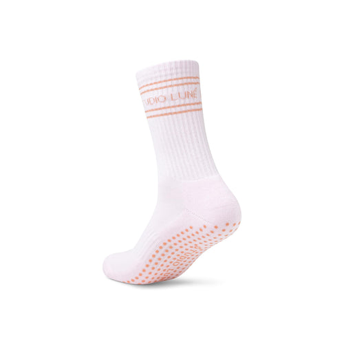 Blush Muse (Shimmer Club) Pilates Grip Socks