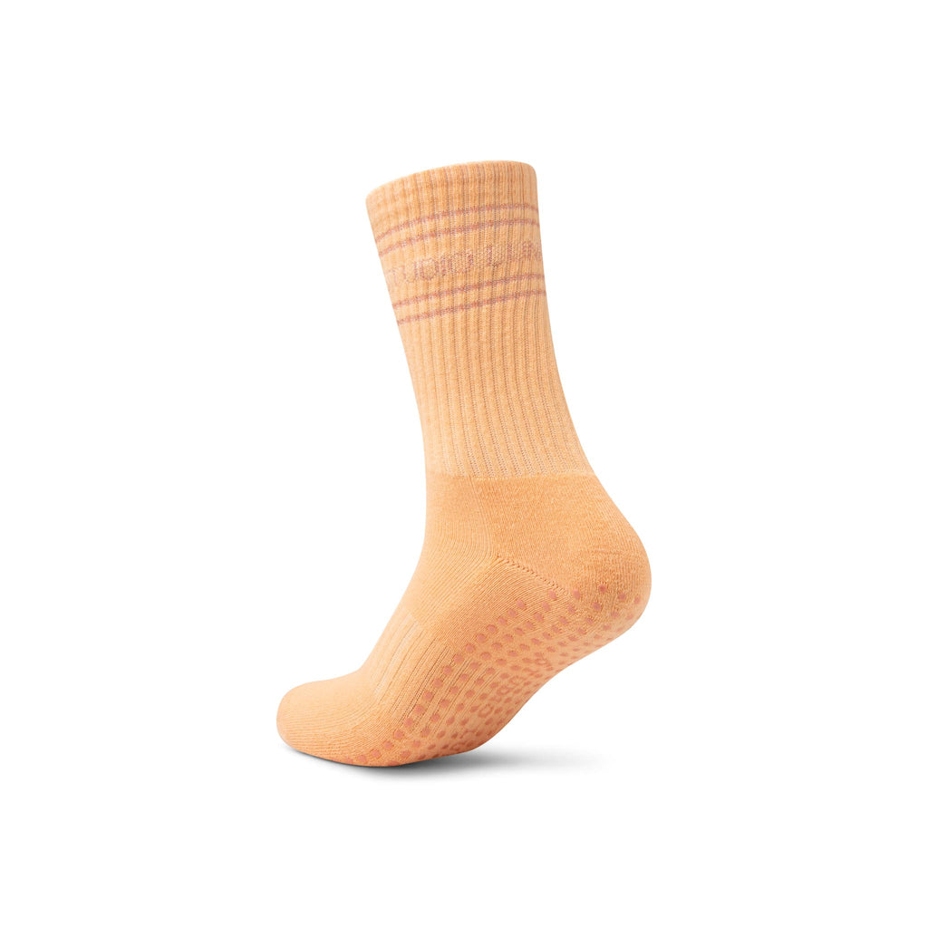 Just Peachy (Shimmer Club) Pilates Grip Socks